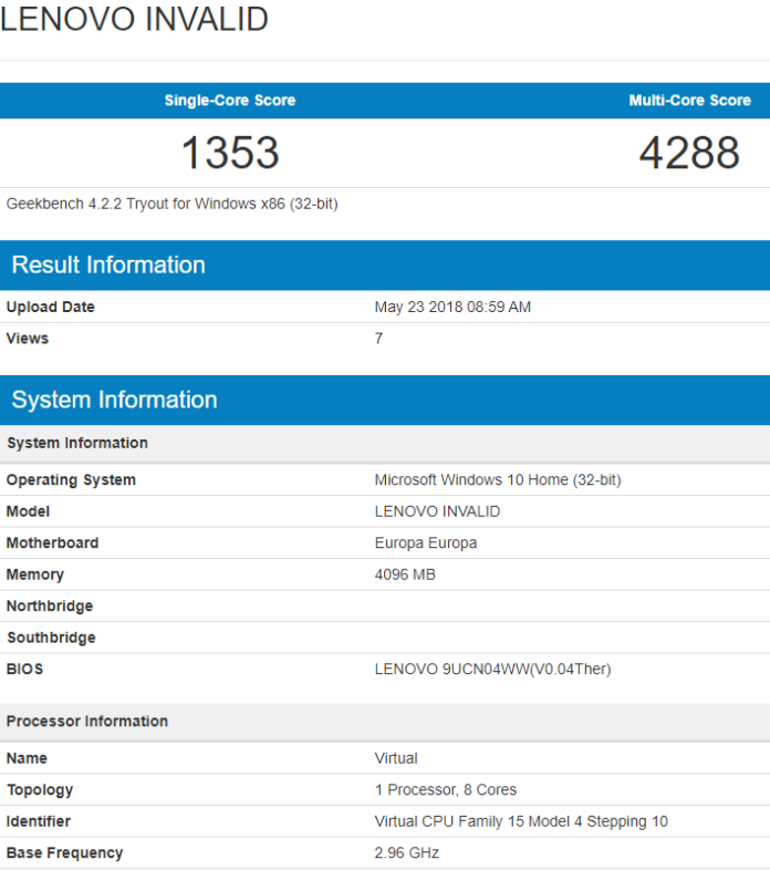 Lenovo Europa - Always Connected PC, Snapdragon 845